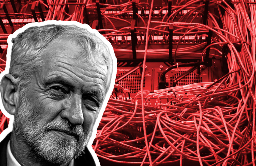 Corbyn's fantasy broadband plans would cost hardworking taxpayers billions